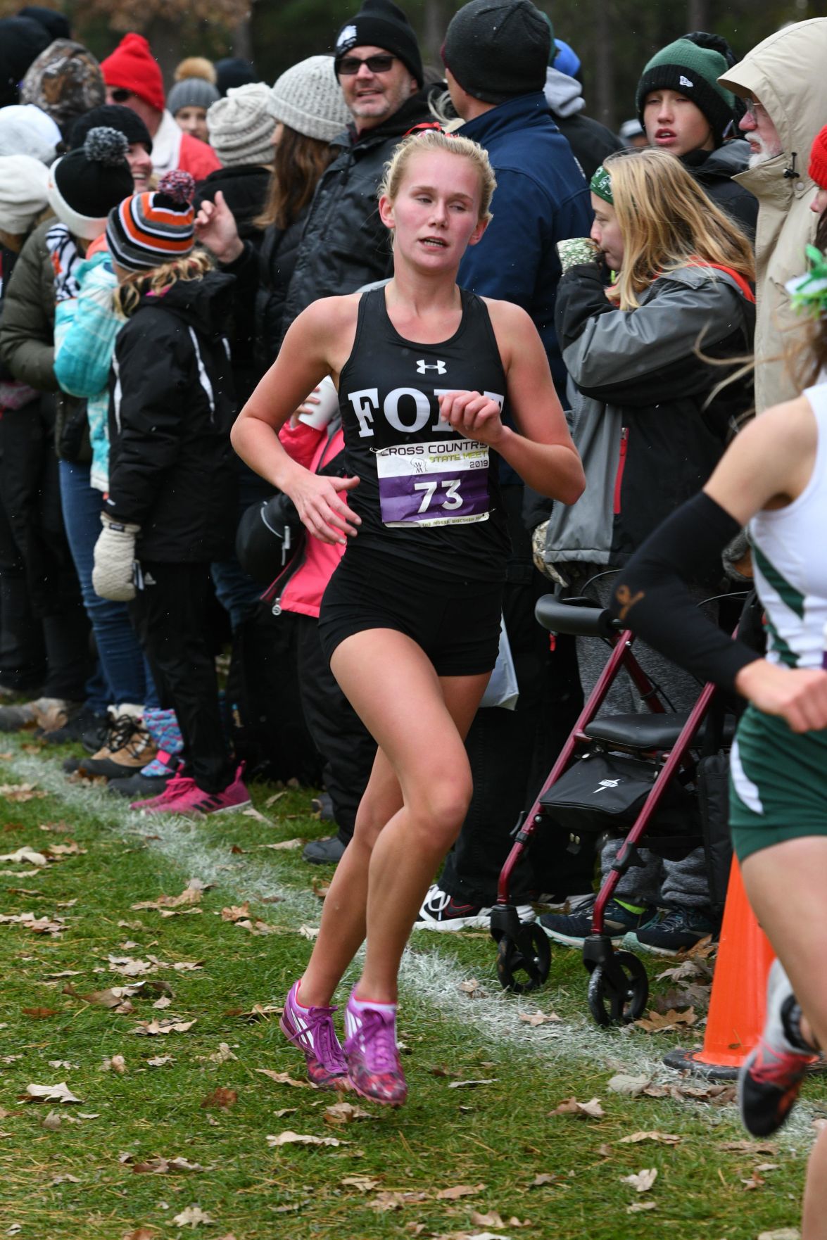 WIAA state cross country photo: Jenna Lovejoy, Fort Atkinson